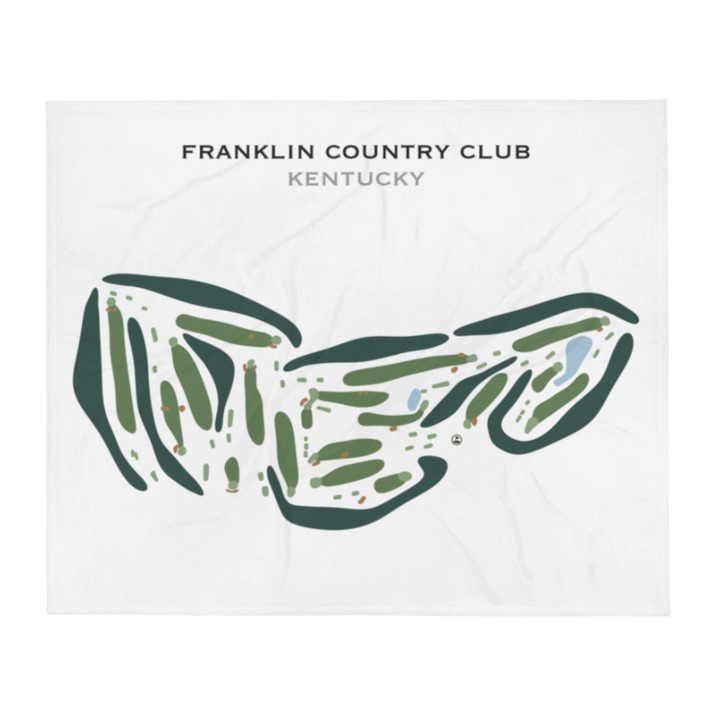 Franklin Country Club, Kentucky - Printed Golf Courses