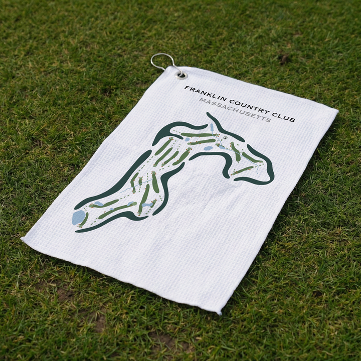 Franklin Country Club, Massachusetts - Printed Golf Courses