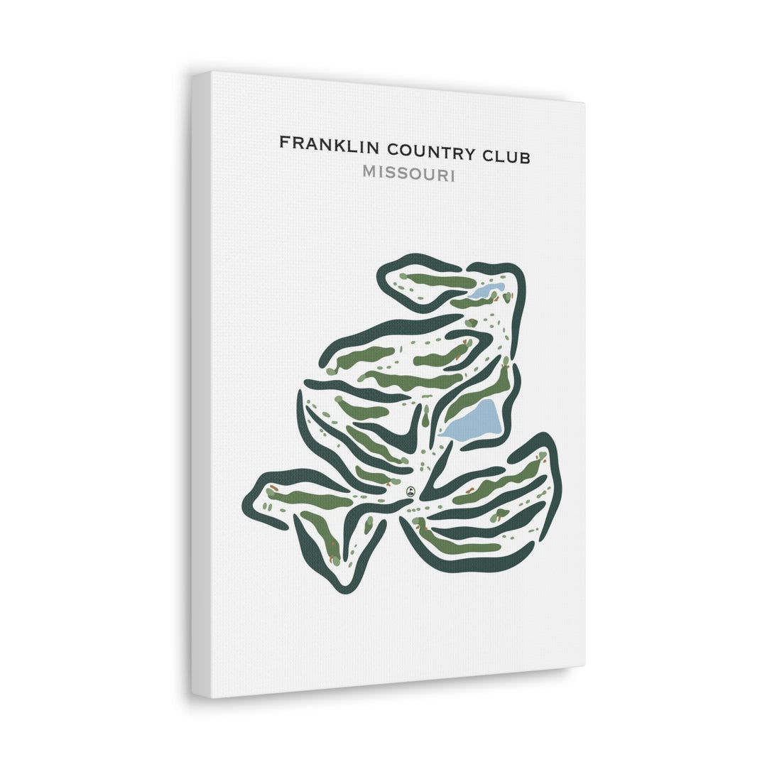 Franklin County Country Club, Missouri - Printed Golf Courses