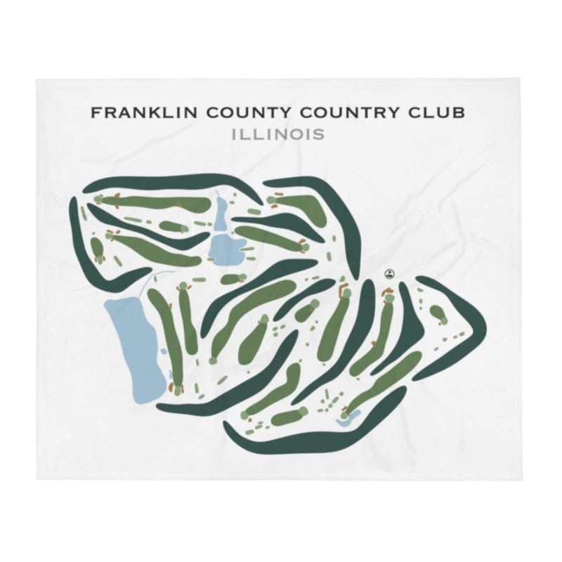 Franklin County Country Club, Illinois - Printed Golf Courses