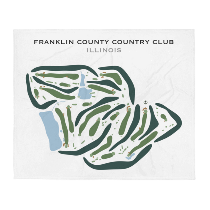 Franklin County Country Club, Illinois - Printed Golf Courses