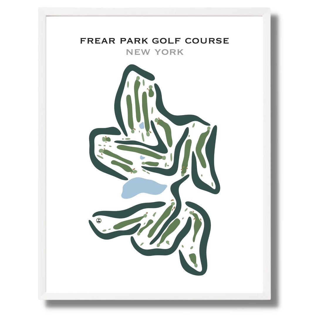 Frear Park Golf Course, New York - Printed Golf Courses