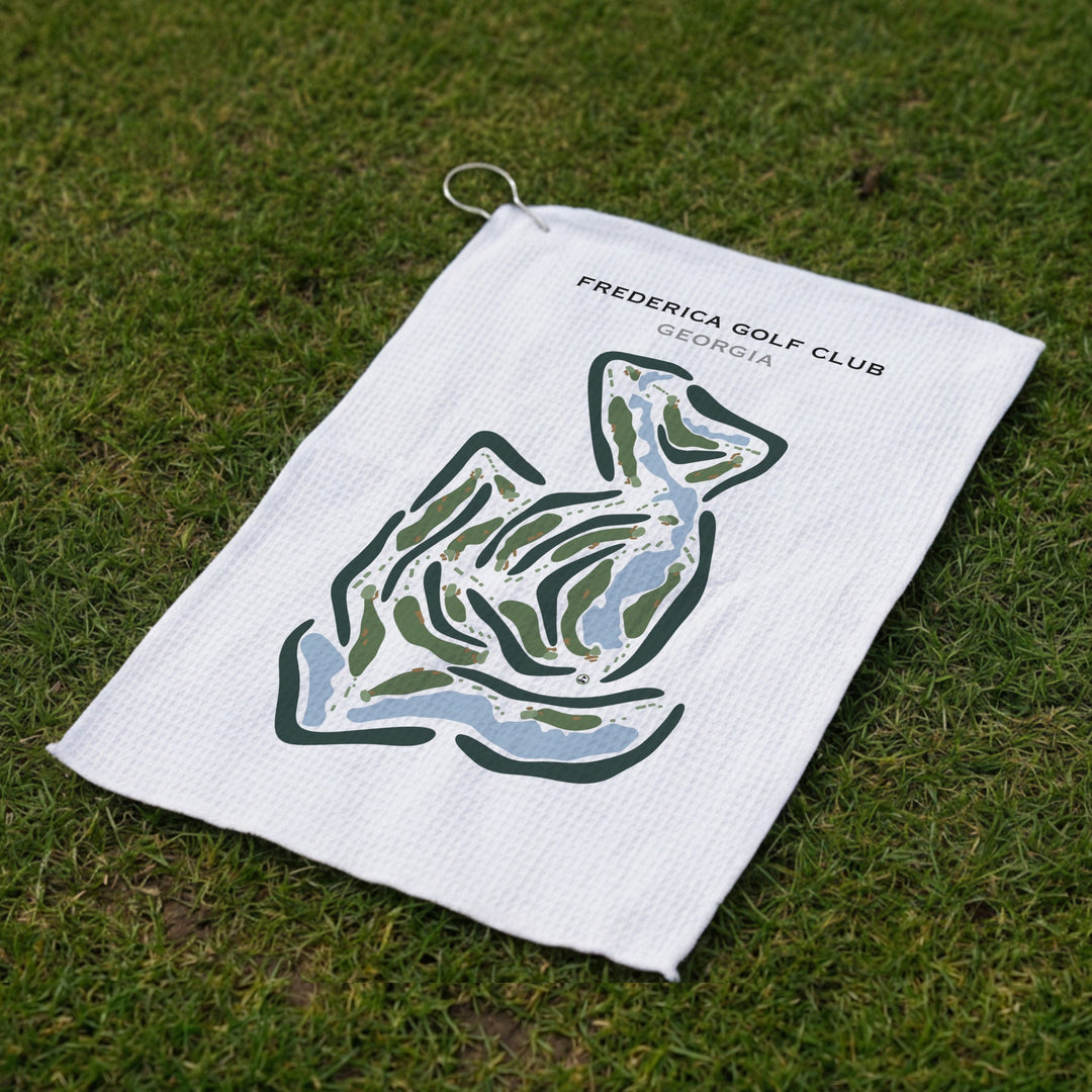 Frederica Golf Club, Georgia - Printed Golf Course