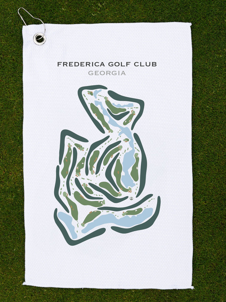 Frederica Golf Club, Georgia - Printed Golf Course