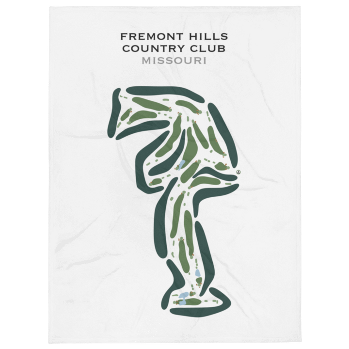 Fremont Hills Country Club, Missouri - Printed Golf Courses