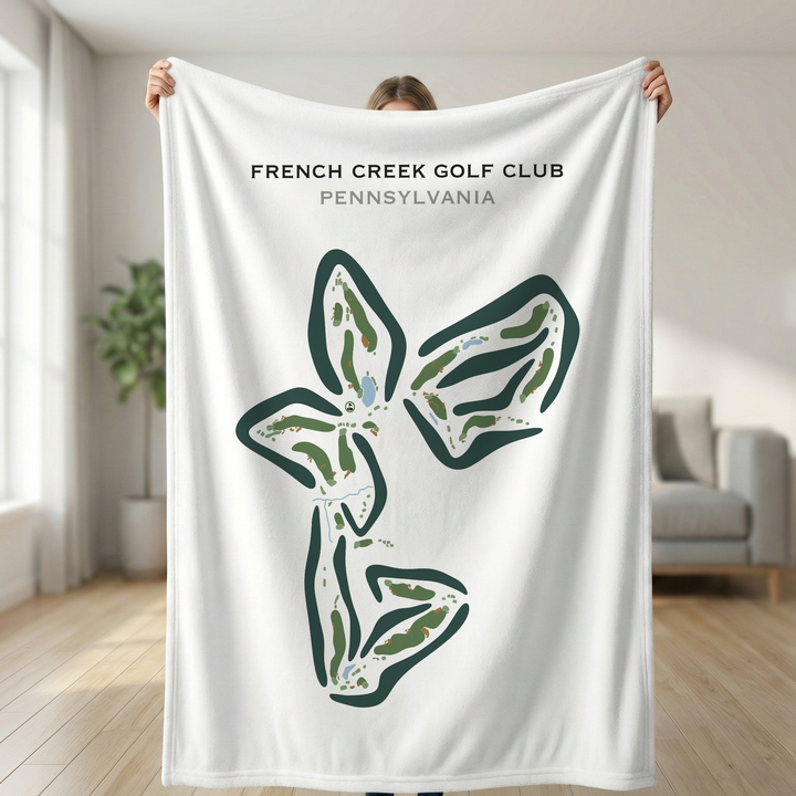 French Creek Golf Club, Pennsylvania - Printed Golf Courses