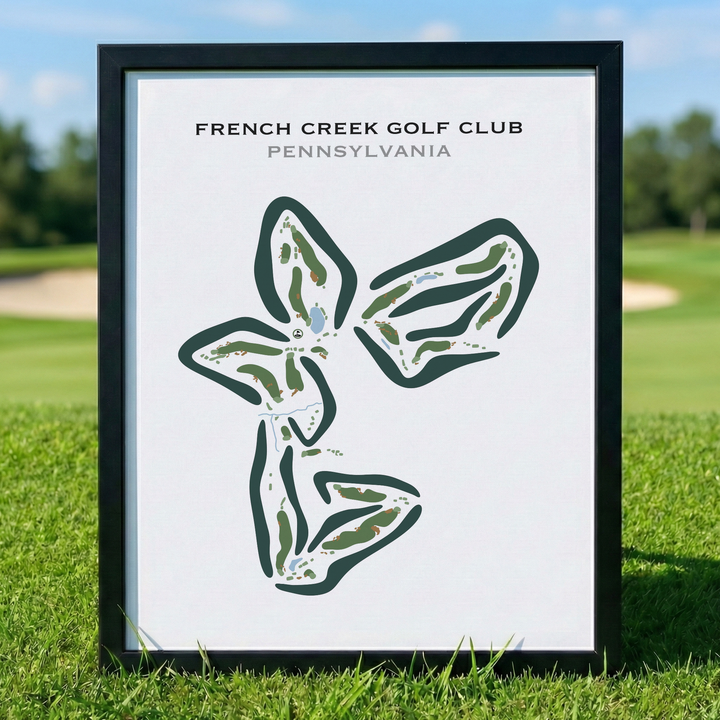 French Creek Golf Club, Pennsylvania - Printed Golf Courses