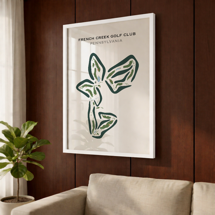 French Creek Golf Club, Pennsylvania - Printed Golf Courses
