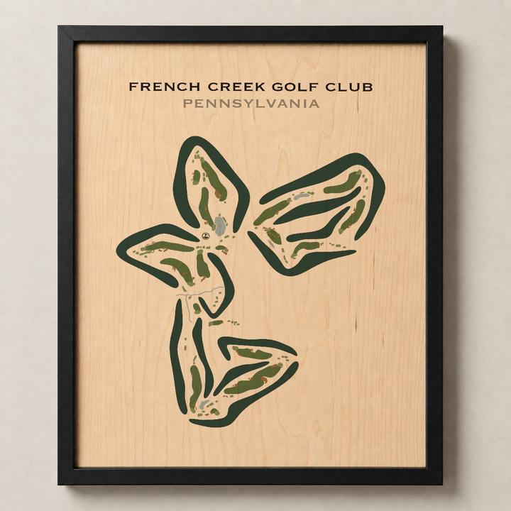 French Creek Golf Club, Pennsylvania - Printed Golf Courses