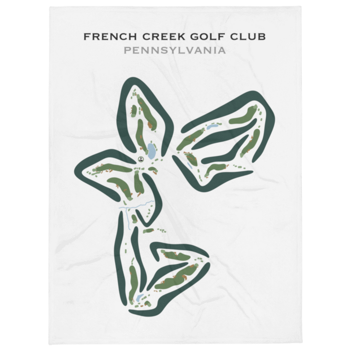 French Creek Golf Club, Pennsylvania - Printed Golf Courses