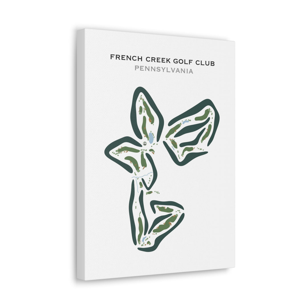 French Creek Golf Club, Pennsylvania - Printed Golf Courses