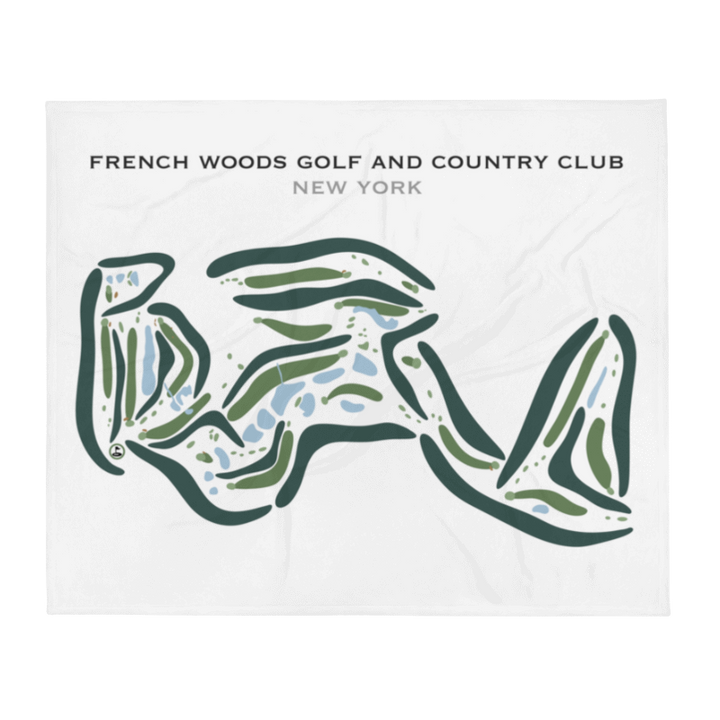 French Woods Golf & Country Club, New York - Printed Golf Courses