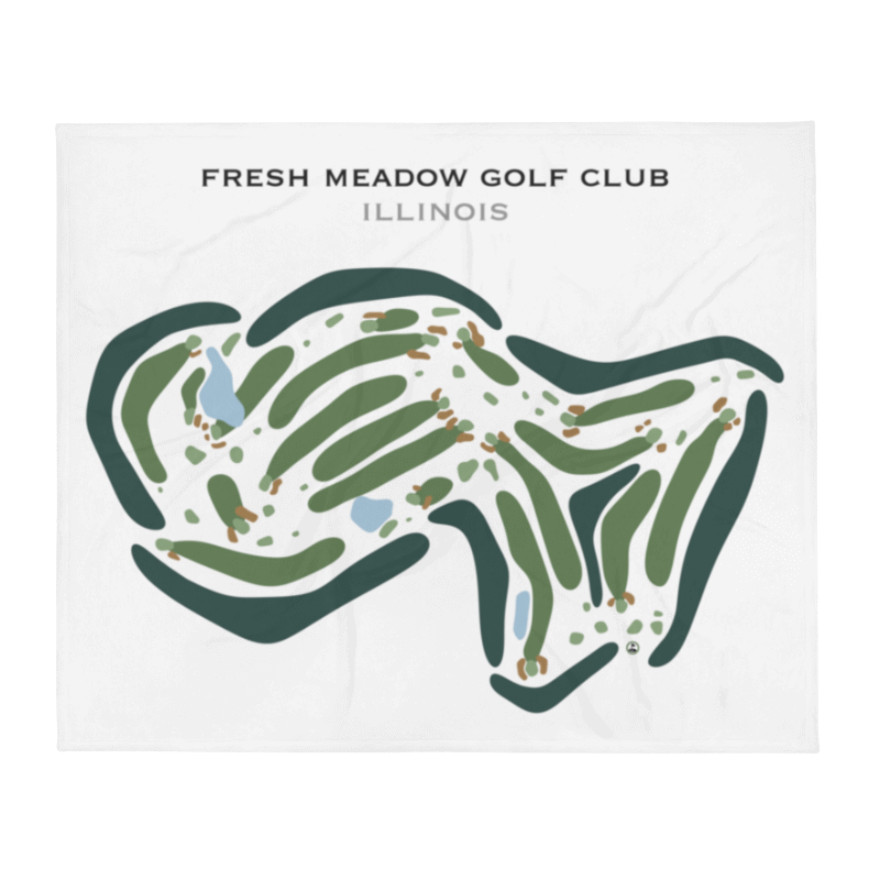 Fresh Meadow Golf Club, Illinois - Printed Golf Courses