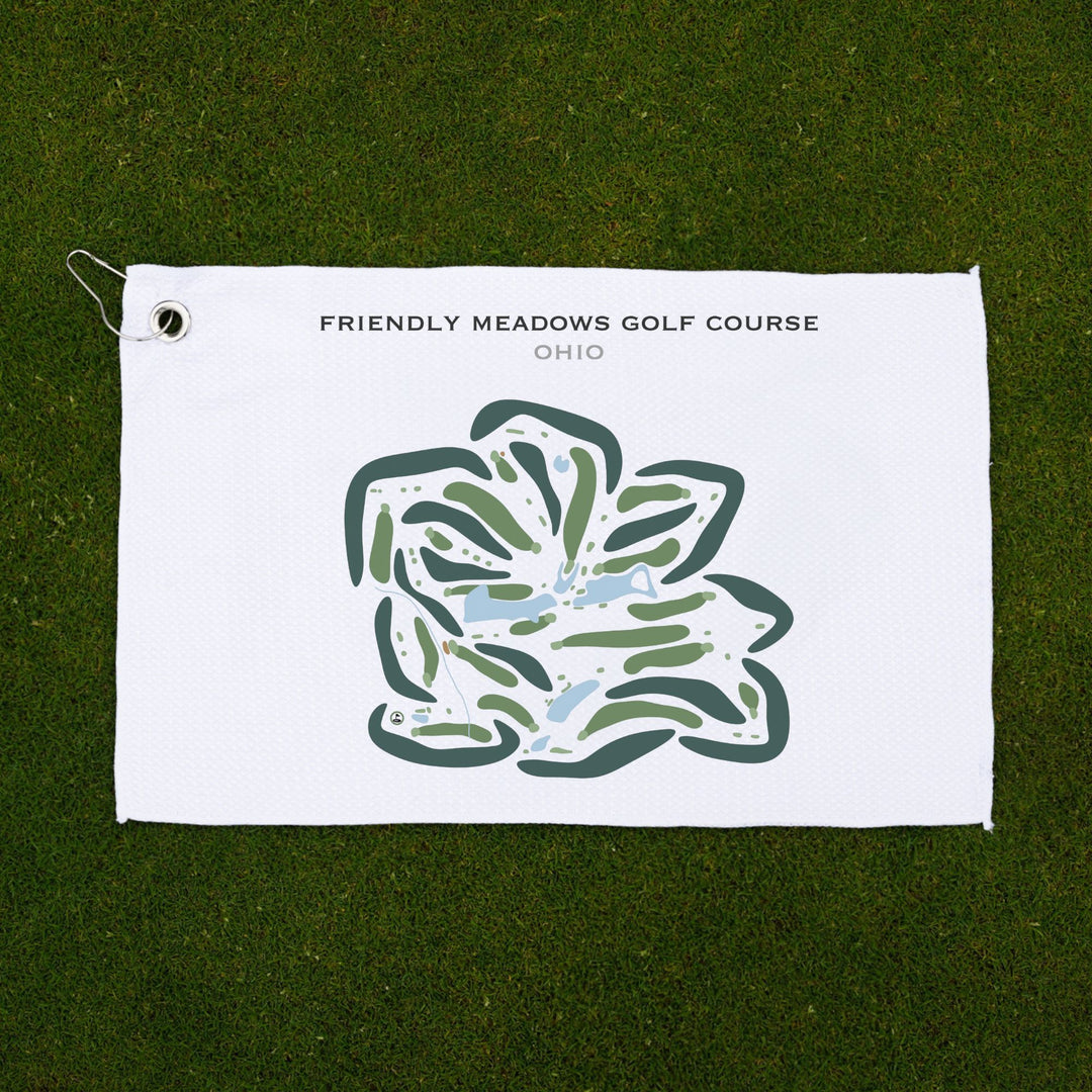 Friendly Meadows Golf Course, Ohio - Printed Golf Courses