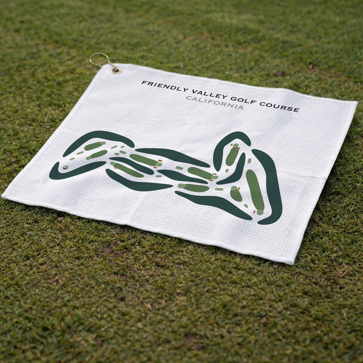 Friendly Valley Golf Course, California - Printed Golf Courses