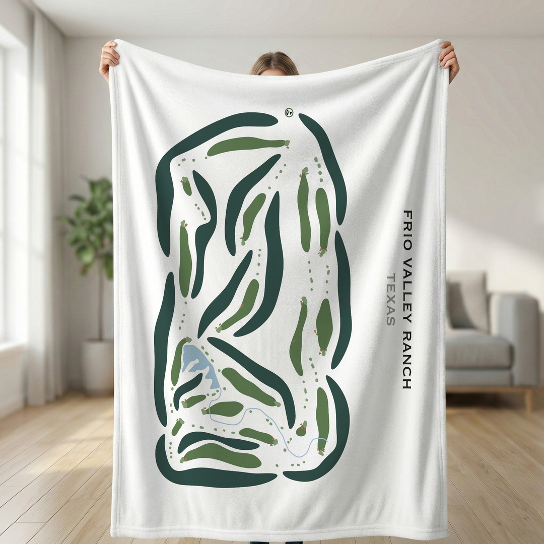 Frio Valley Ranch, Texas - Printed Golf Courses