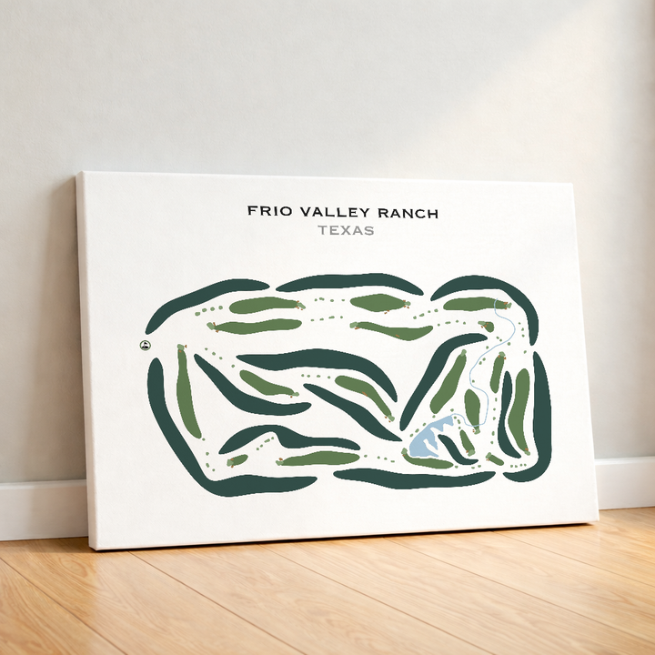Frio Valley Ranch, Texas - Printed Golf Courses
