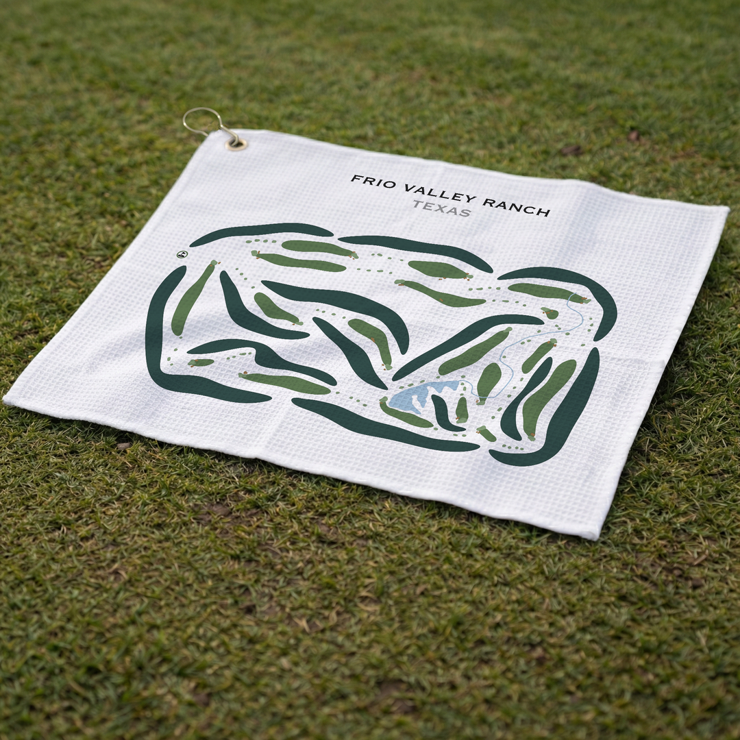 Frio Valley Ranch, Texas - Printed Golf Courses