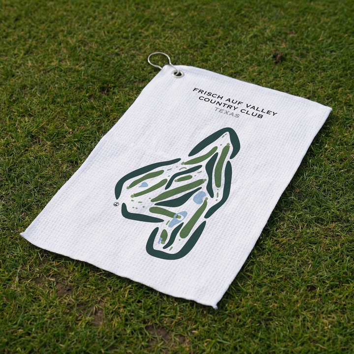 Frisch Auf Valley Country Club, Texas - Printed Golf Courses