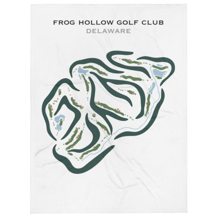 Frog Hollow Golf Club, Delaware - Printed Golf Courses