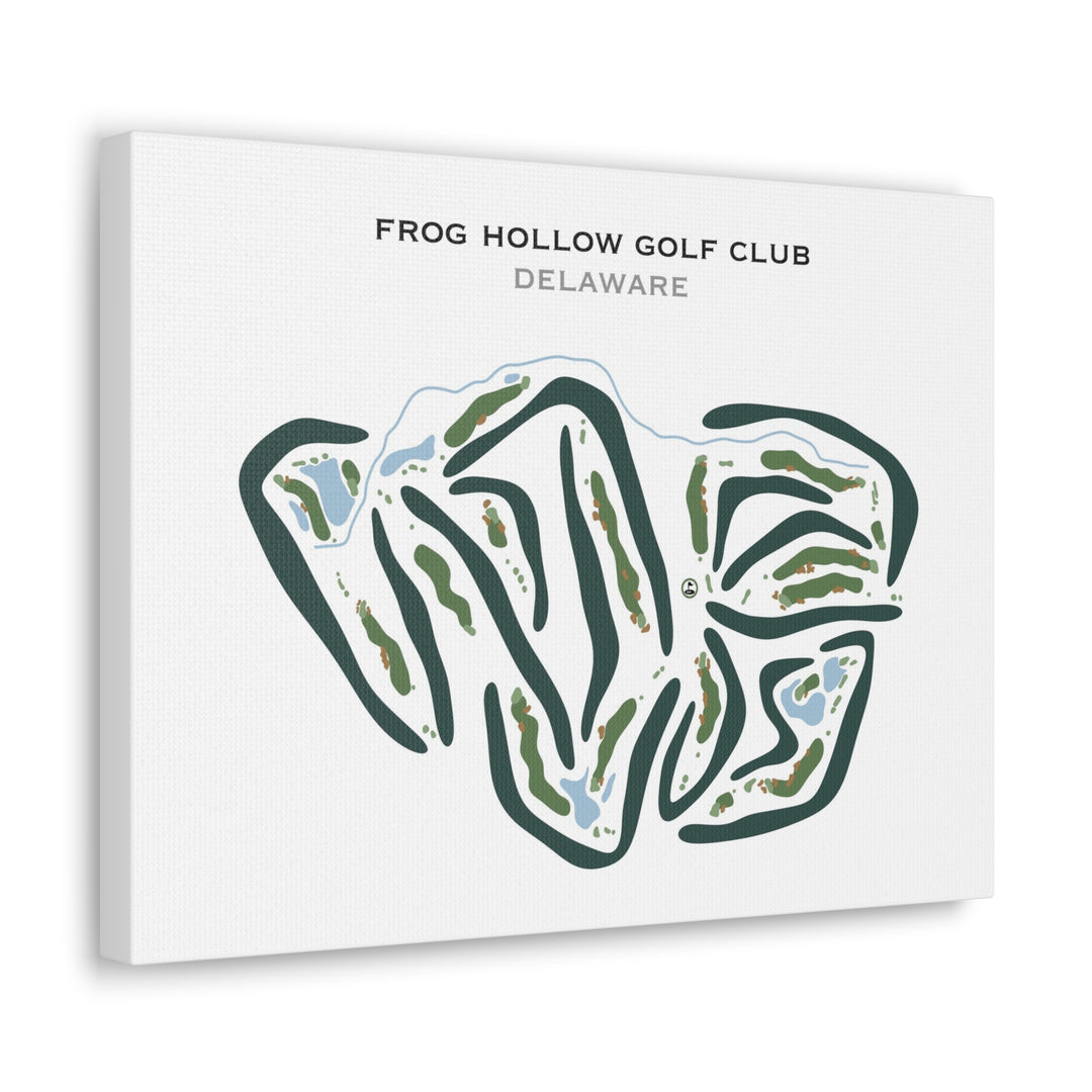 Frog Hollow Golf Club, Delaware - Printed Golf Courses