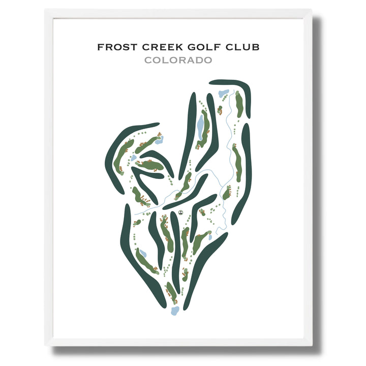 Frost Creek Golf Club, Colorado - Printed Golf Course