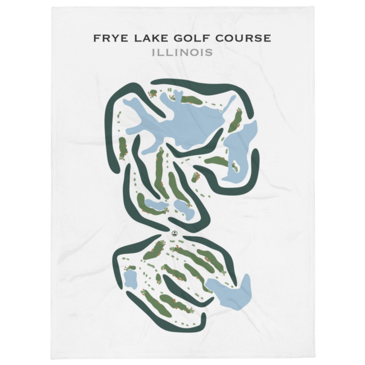 Fyre Lake Golf Course, Illinois - Printed Golf Courses