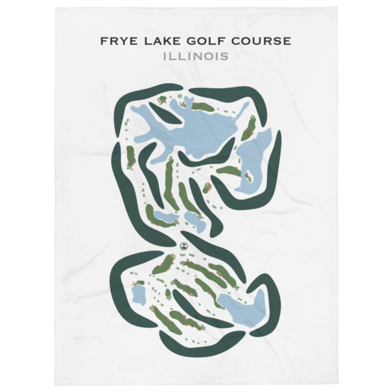 Fyre Lake Golf Club, Illinois - Printed Golf Courses