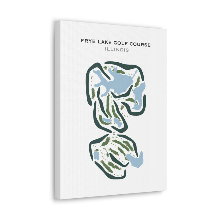 Fyre Lake Golf Course, Illinois - Printed Golf Courses