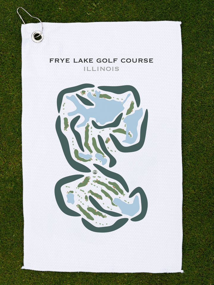 Fyre Lake Golf Club, Illinois - Printed Golf Courses