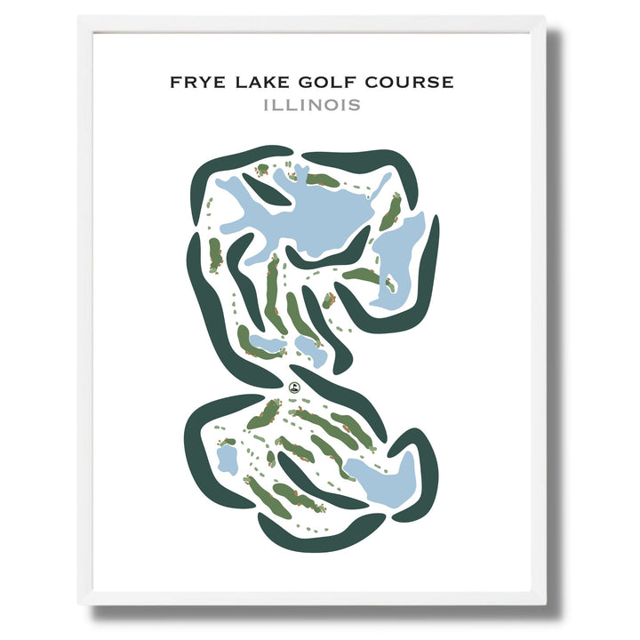 Fyre Lake Golf Club, Illinois - Printed Golf Courses