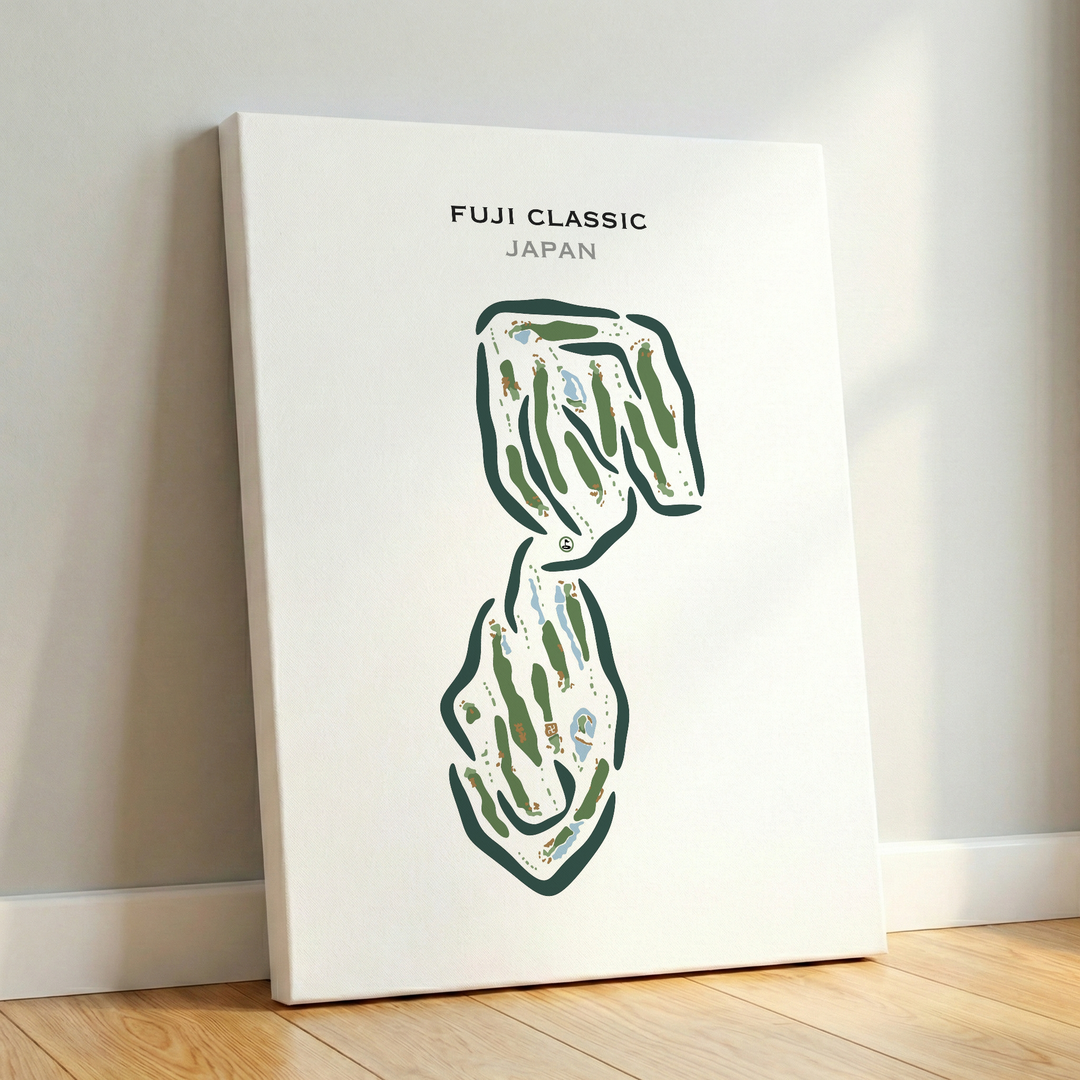 Fuji Classic, Japan - Printed Golf Courses