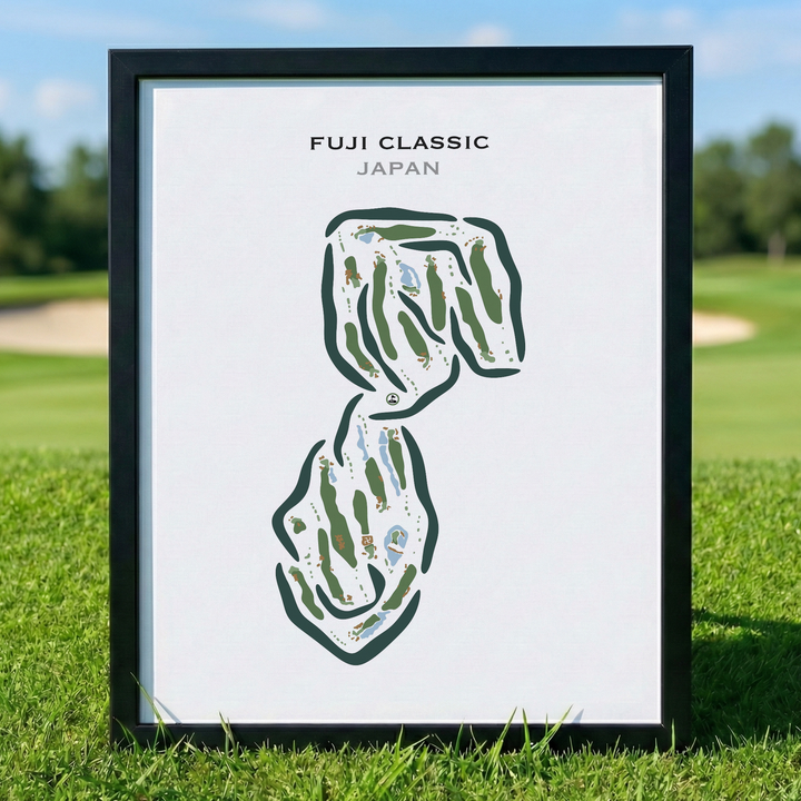 Fuji Classic, Japan - Printed Golf Courses