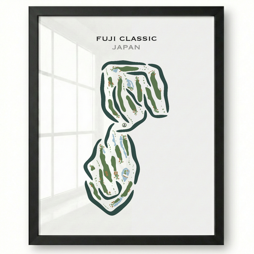 Fuji Classic, Japan - Printed Golf Courses