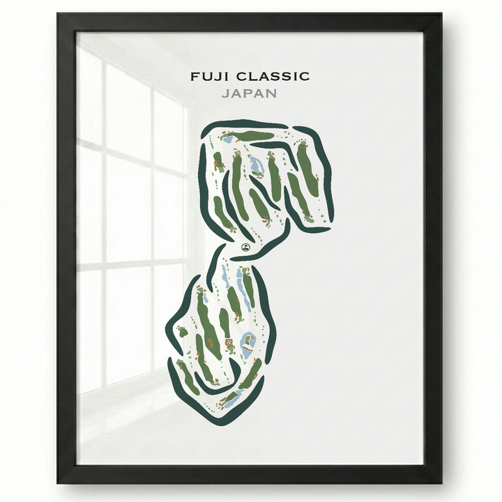 Fuji Classic, Japan - Printed Golf Courses