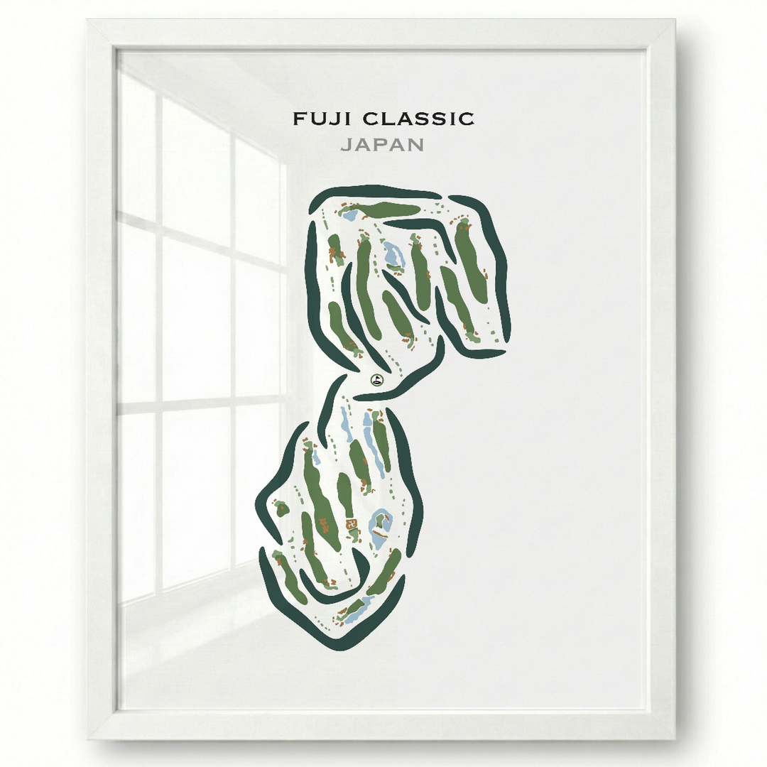 Fuji Classic, Japan - Printed Golf Courses
