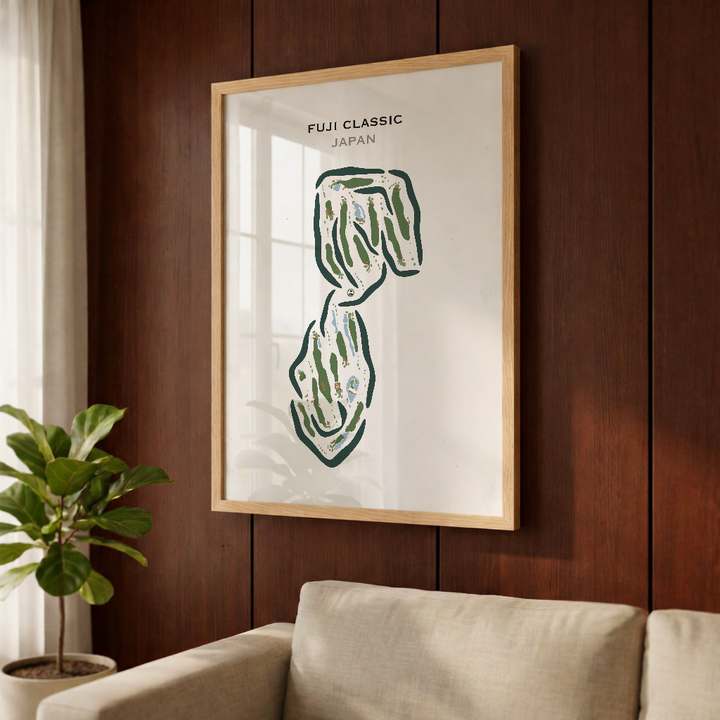 Fuji Classic, Japan - Printed Golf Courses