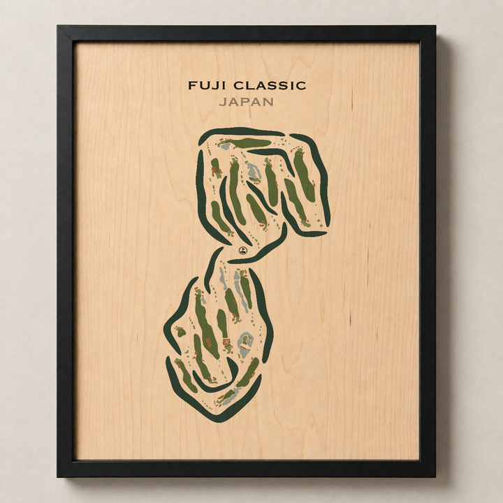 Fuji Classic, Japan - Printed Golf Courses