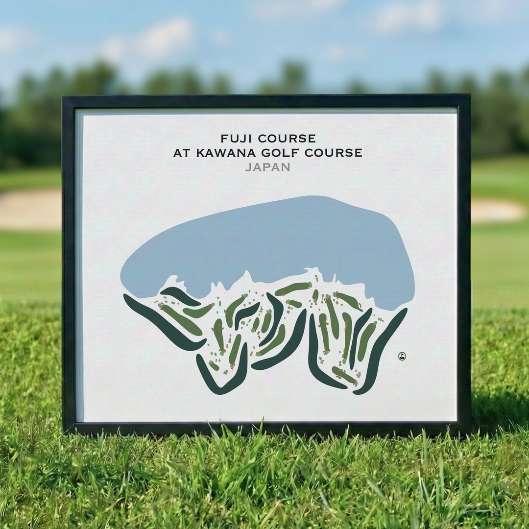 Fuji Course at Kawana Golf Course, Japan - Printed Golf Courses