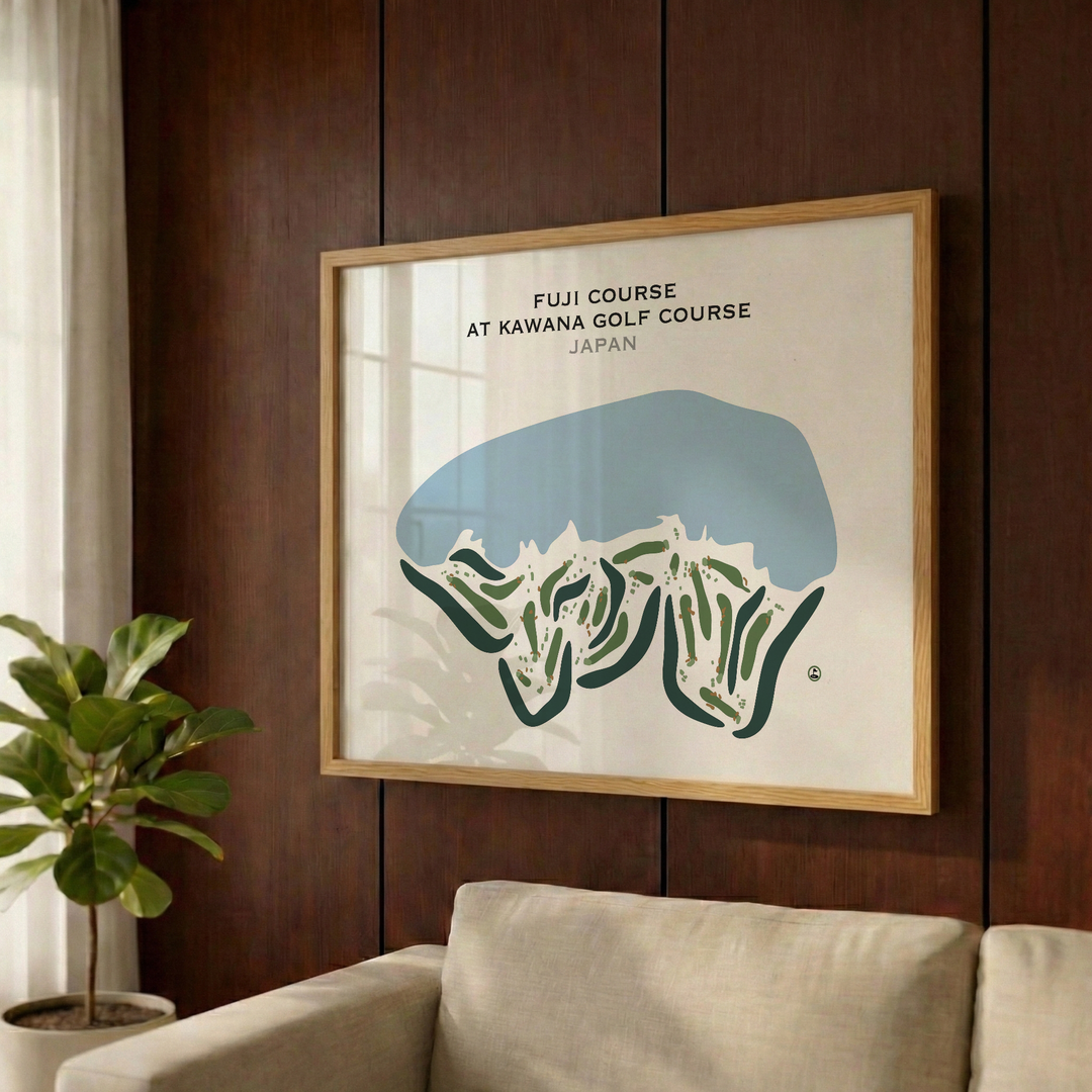 Fuji Course at Kawana Golf Course, Japan - Printed Golf Courses