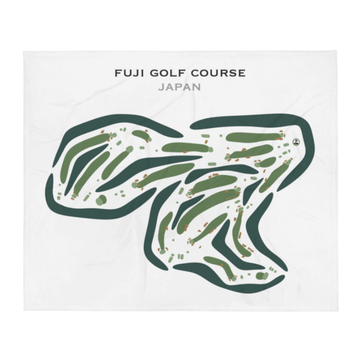 Fuji Golf Course, Japan - Printed Golf Courses