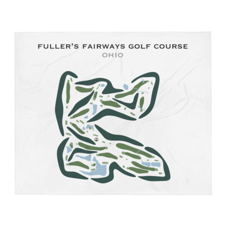 Fuller's Fairways Golf Course, Ohio - Printed Golf Courses