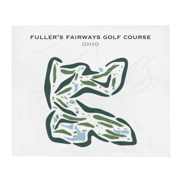 Fuller's Fairways Golf Course, Ohio - Printed Golf Courses