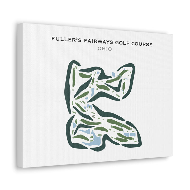 Fuller's Fairways Golf Course, Ohio - Printed Golf Courses