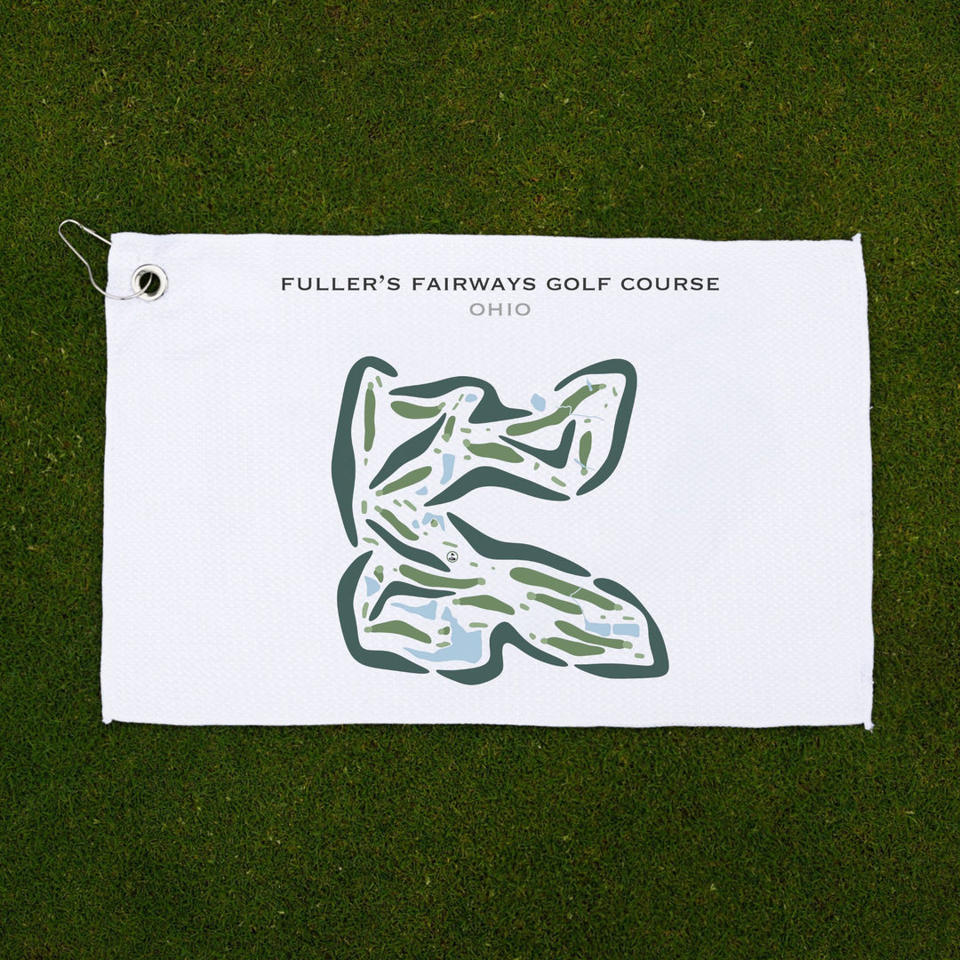 Fuller's Fairways Golf Course, Ohio - Printed Golf Courses