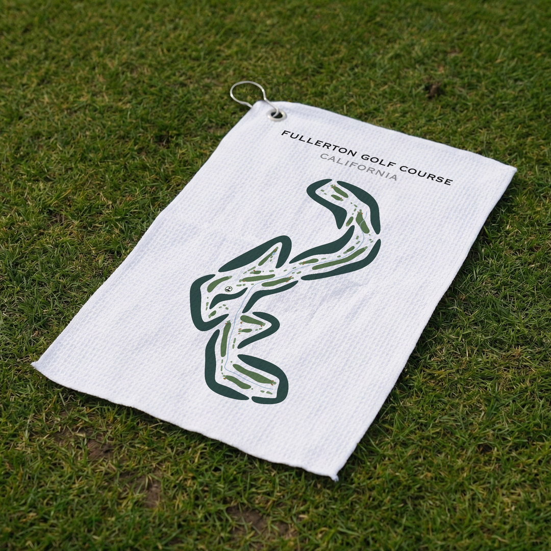 Fullerton Golf Course, California - Printed Golf Courses