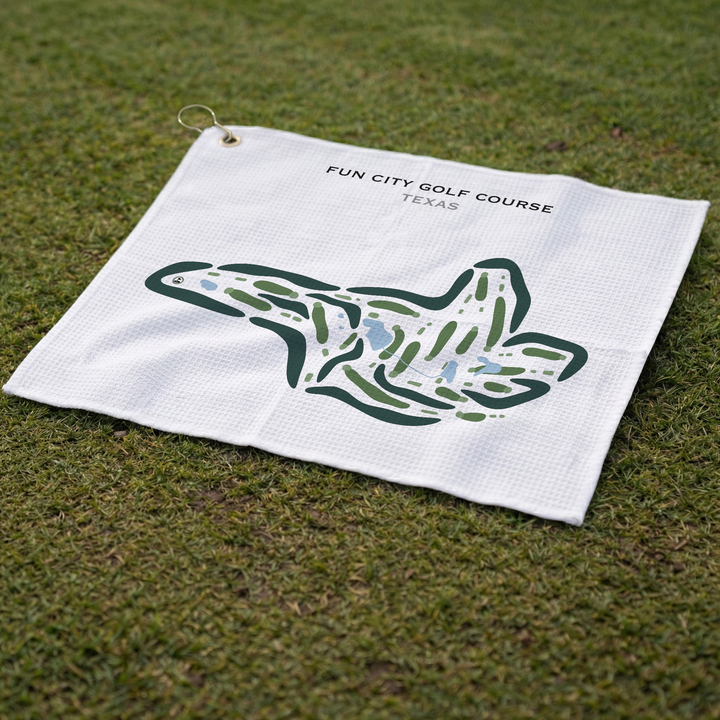 Fun City Golf Course, Texas - Printed Golf Courses