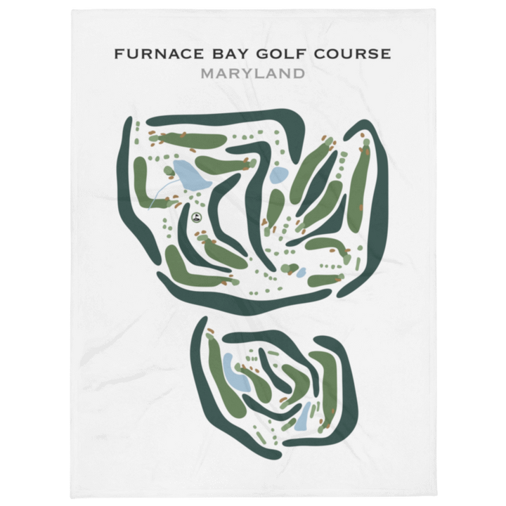 Furnace Bay Golf Course, Maryland - Printed Golf Courses