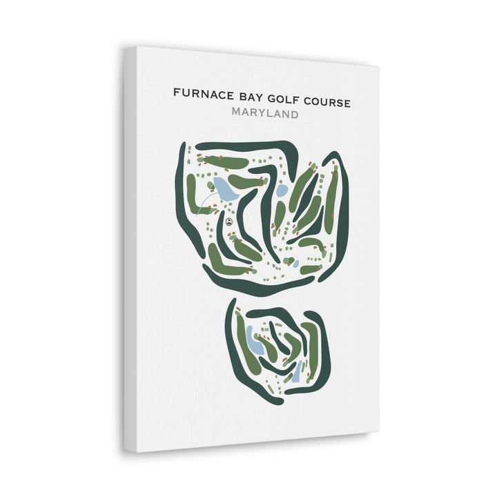 Furnace Bay Golf Course, Maryland - Printed Golf Courses