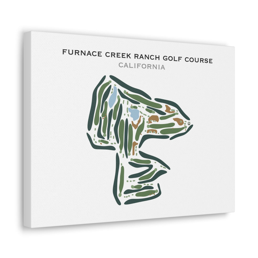 Furnace Creek Ranch Golf Course, California - Printed Golf Course